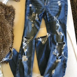 Hollister High Rise Super Skinny Jeans